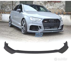 SPOILER LIP AUDI A3 S LINE SEDAN 17-20 LOOK RS3