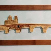 Quadro ceramica Verona Ponte Pietra