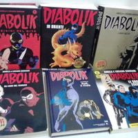 10 fumetti di Diabolik grandi + 16 piccoli gratis