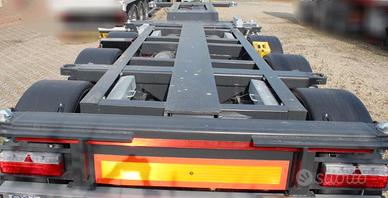 Semirimorchio portacontainer Merkel