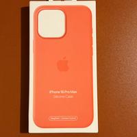 Apple Phone 16 Pro Max Silicone Case (Mandarancio)