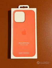 Apple Phone 16 Pro Max Silicone Case (Mandarancio)