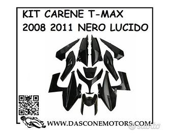 Kit Carene Nero Lucido Tmax 2008 2011 Nuove