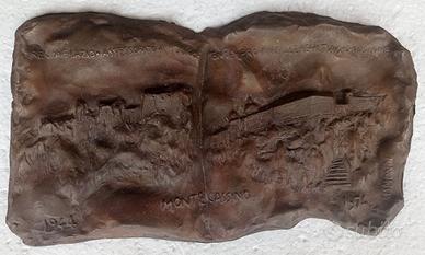 GISMONDI PLACCA BATTAGLIA DI MONTECASSINO RARA/203