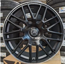 CERCHI IN LEGA MERCEDES GLC GLE R20-21 NERO/OPACO