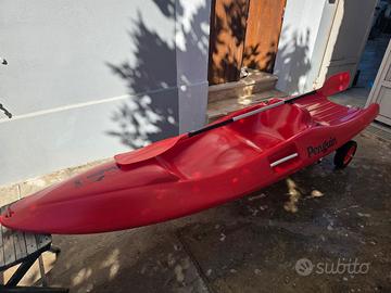 Kayak Canoa posto singolo Penguin