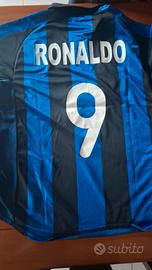 maglia inter home L Ronaldo 9 01/02 nike 