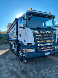 Scania r500 4 assi ribaltabile