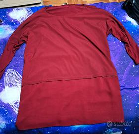 MAGLIA FIORELLA RUBINO Donna Mis. L bordeaux Usata