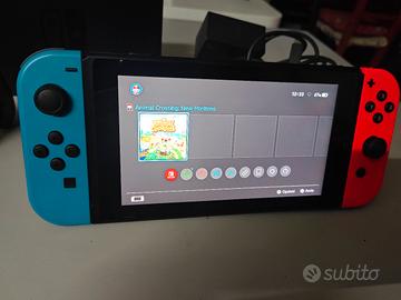 Nintendo switch+animal crossing 