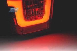 FANALI LED BAR VOLKSWAGEN VW T4 90-03 ROSSO FUMÉ E