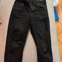 Jeans modello mom nero