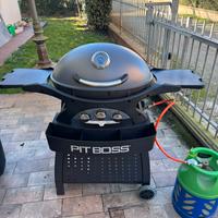 Barbecue a gas