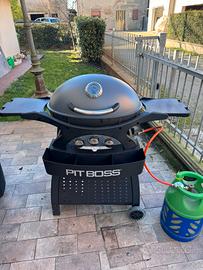 Barbecue a gas