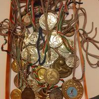 Lotto medaglie di competizioni sportive vintage