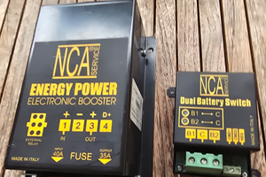 Booster Elettronico NCA + Dual Battery Switch per