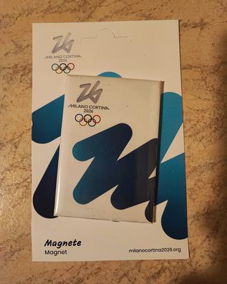 calamita magnete da frigo Olimpiadi Milano Cortina