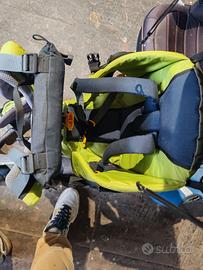 Zaino trekking  trasporto bimbi 