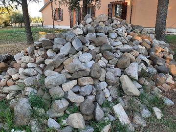 Sassi di fiume - Muro pietra a vista