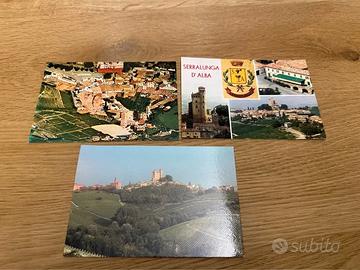Cartolina e francobollo Serralunga d’Alba - 1988