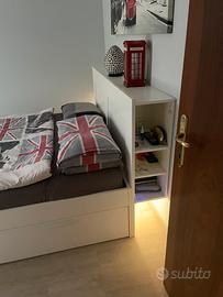 Letto matrimoniale con cassetti + LED