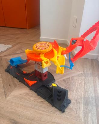 Pista hot wheels cobra