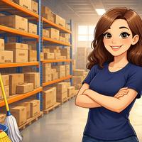 Operaia, magazzino, pulizie, dog sitter cat sitter