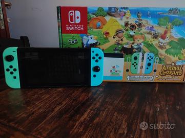 Nintendo switch animal crossing limited edition 