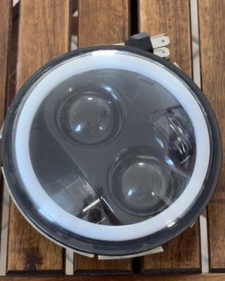 Faro LED Tondo GoolRC con DRL ad Anello come nuovo