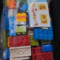 mattoncini lego duplo compatibili 500 grammi nuovi