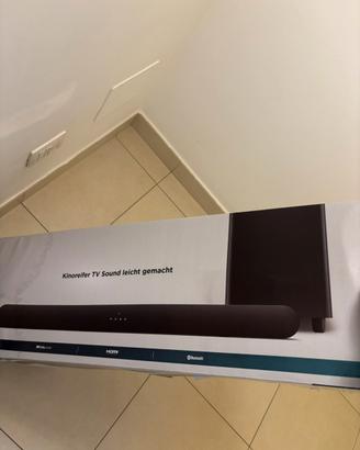 Sound bar con subwoofer