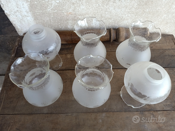 Vetri bocce aplique lampadari