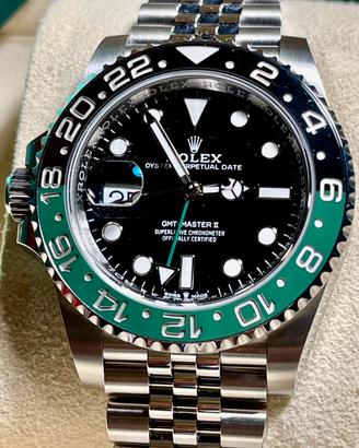 Rolex Gmt Sprite Mancino Ref. 126710VTNR New 09/26