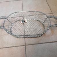 portafrutta in acciaio