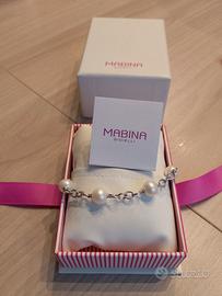 Bracciale Argento con perle coltivate