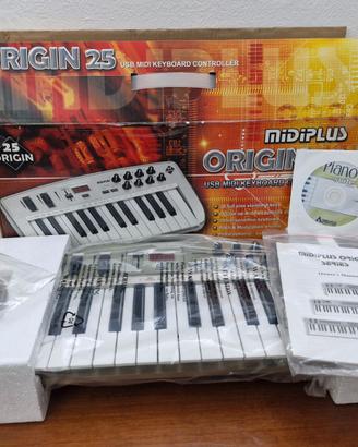 Tastiera MIDIPLUS ORIGIN 25 nuova