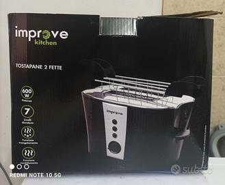 Tostapane Arendo 2 Fette Lunghe - Funzione Scongelamento E Riscaldamento, 1000W - Foto 8