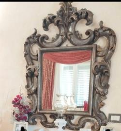 Specchio antico stile barocco fiorentino