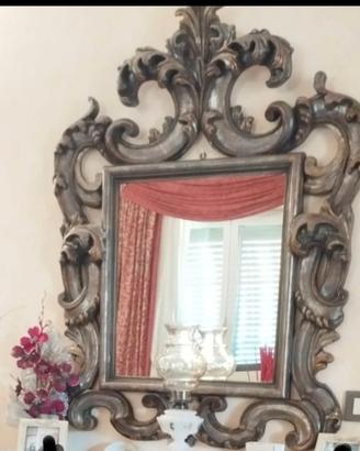 Specchio antico stile barocco fiorentino