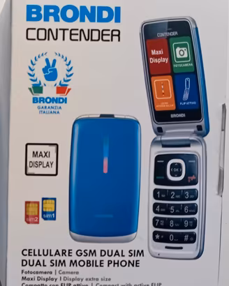 Telefono cellulare Brondi Senior Contender Flip