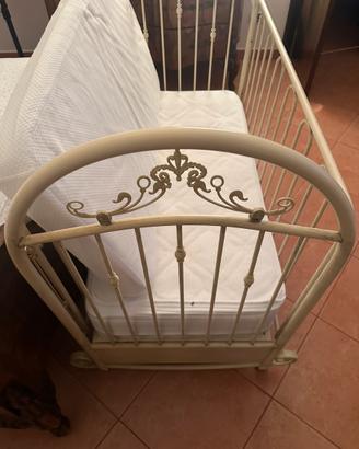 Culla/lettino ferro battuto