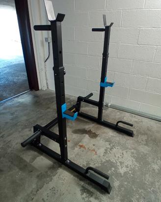 Rack palestra + panca + 100 KG di pesi +  ...