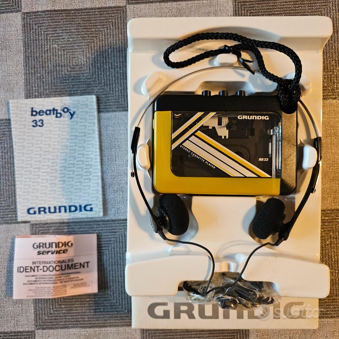 GRUNDIG Beat Boy 33 WALKMAN Rot WM B 47 M I Cassette Player