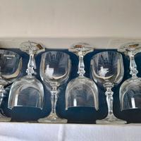 Set 6 calici, 15,5 cm, Cristallo di Boemia "Marian