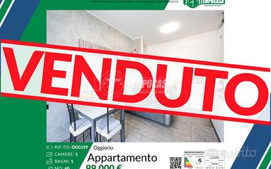 BILOCALE RISTRUTTURATO IN CENTRO OGGIONO