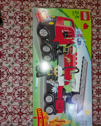 Camion pompieri lego