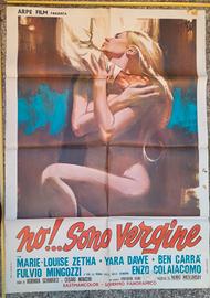 manifesto film no sono vergine 