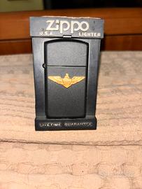 Zippo Vintage 1986 Navy Wings con box originale