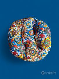 Cuscino rotondo per cani e gatti Made in Italy