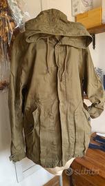 giacca verde militare 